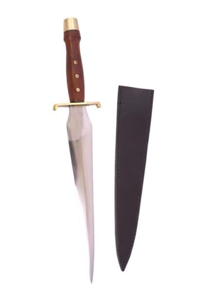 Image de Battle Merchant - Dague avec fourreau en cuir
