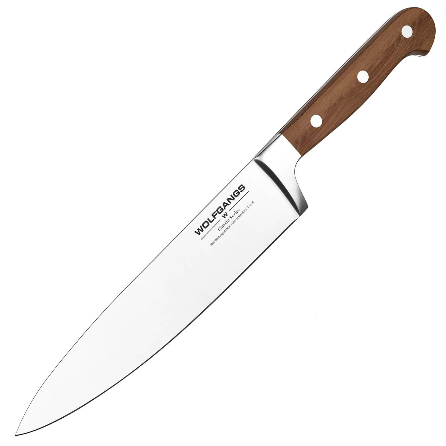 Immagine di Odenwolf - Classico Coltello da Chef in Noce