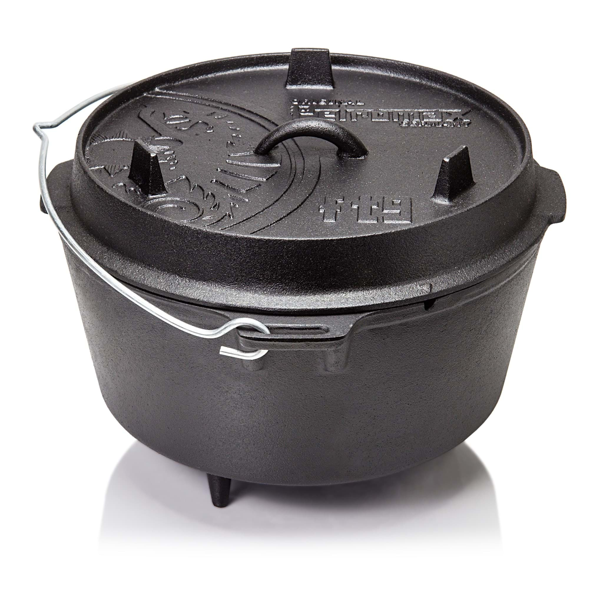 Immagine di Petromax - Casseruola da campeggio FT18 Dutch Oven 16.1 litri (con piedi)