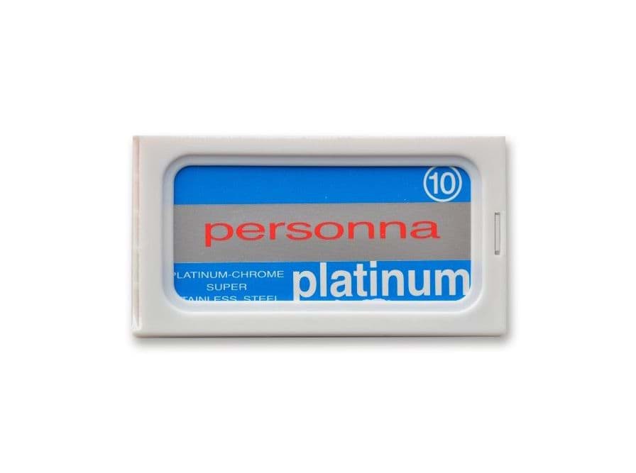 Image de Personna - 10 lames de rasoir double tranchant Platinum Red