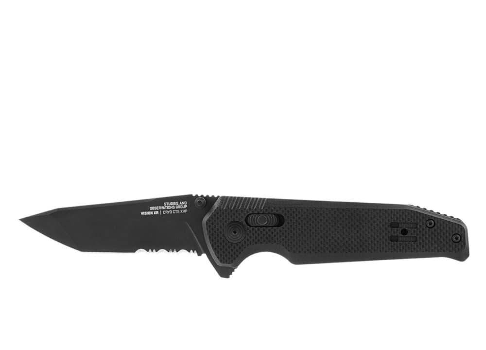 Picture of SOG - Vision XR Blackout with Serrated Edge