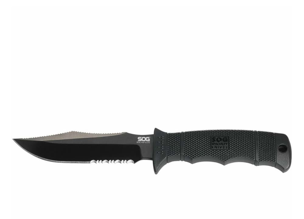 Bild von SOG - Seal Pup Elite Black mit Wellenschliff