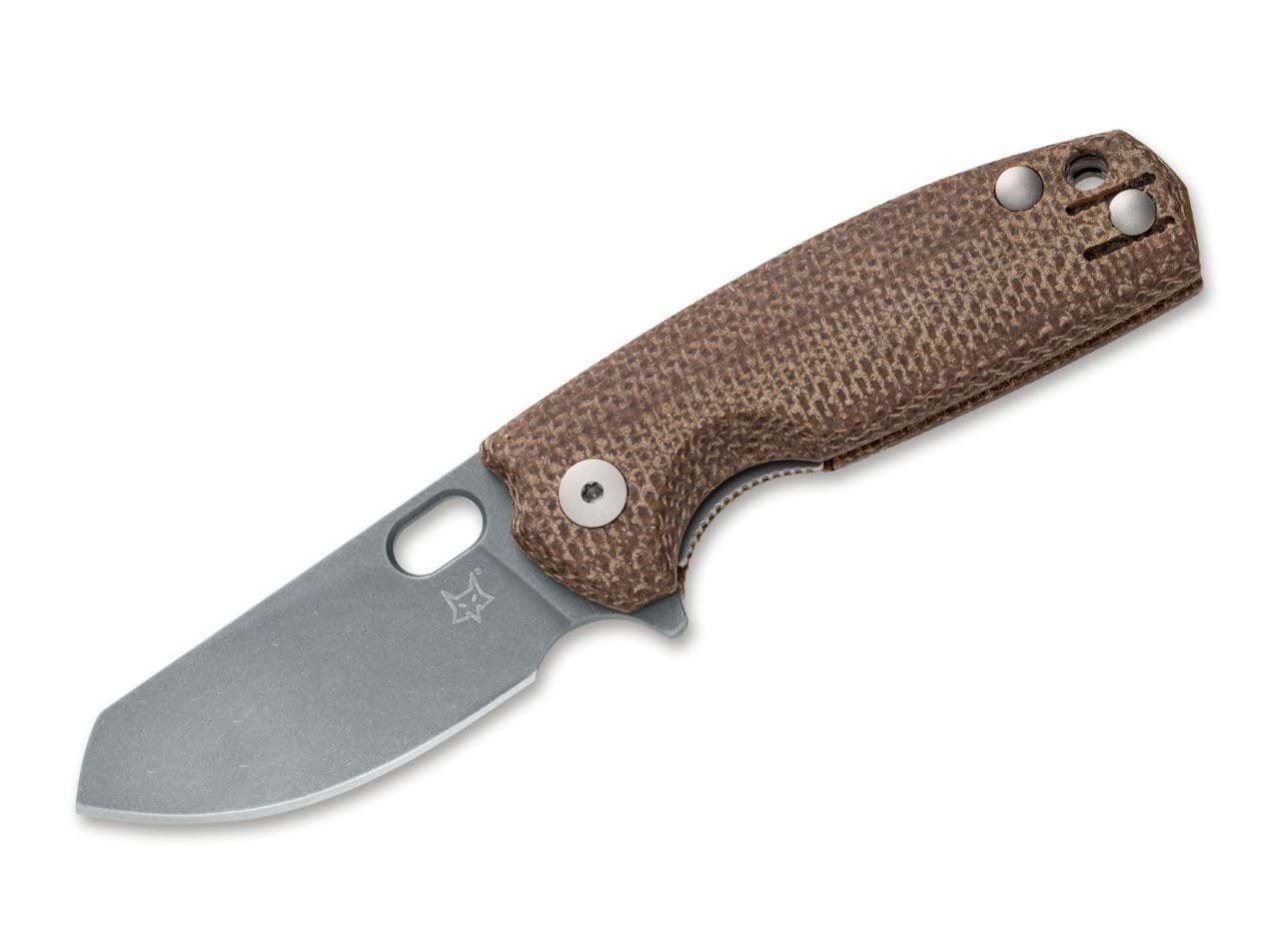 Picture of Fox Knives - Baby Core Micarta Brown
