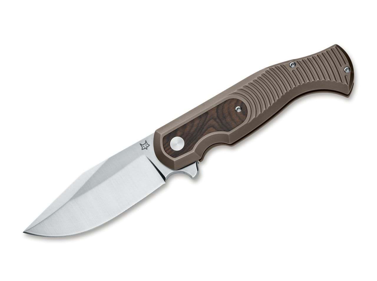 Bild von Fox Knives - Eastwood Tiger Titan Ziricote