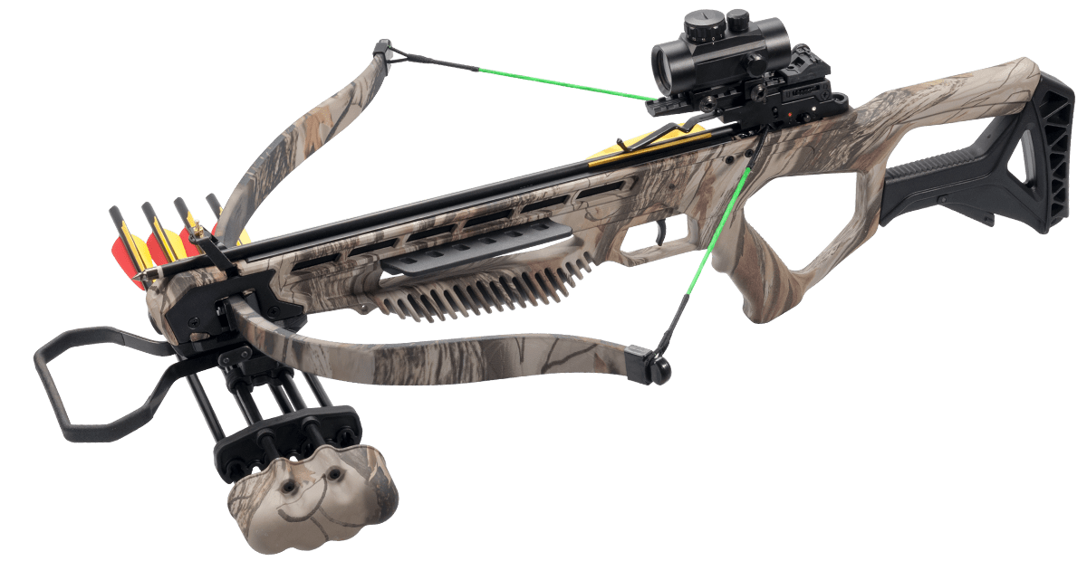 Immagine di Man Kung - Specter 175 lbs Camo Recurve Balestra