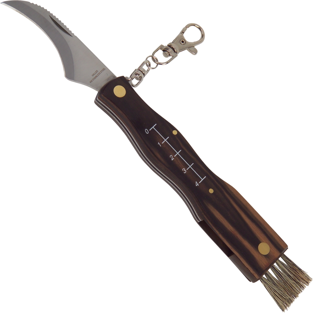 Picture of Haller - Mushroom Knife Brown with Brush
