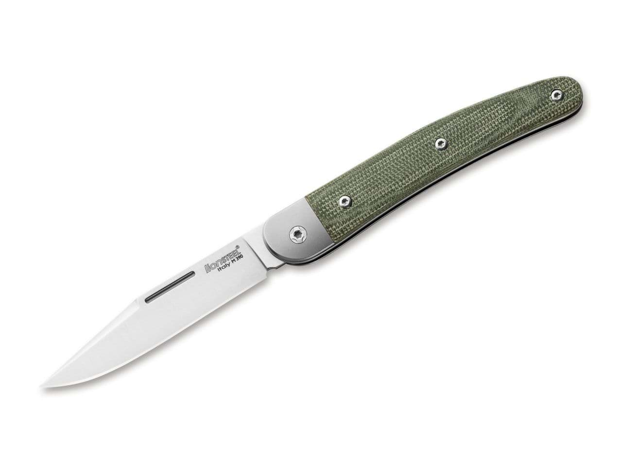 Picture of LionSteel - Jack One Micarta Green