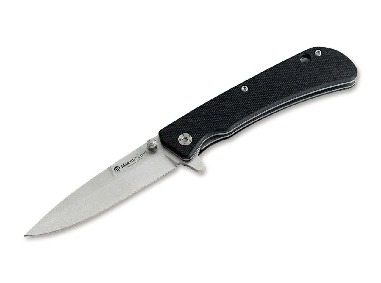 Picture of Maserin - Sport Knife Spearpoint Slim G10 Black