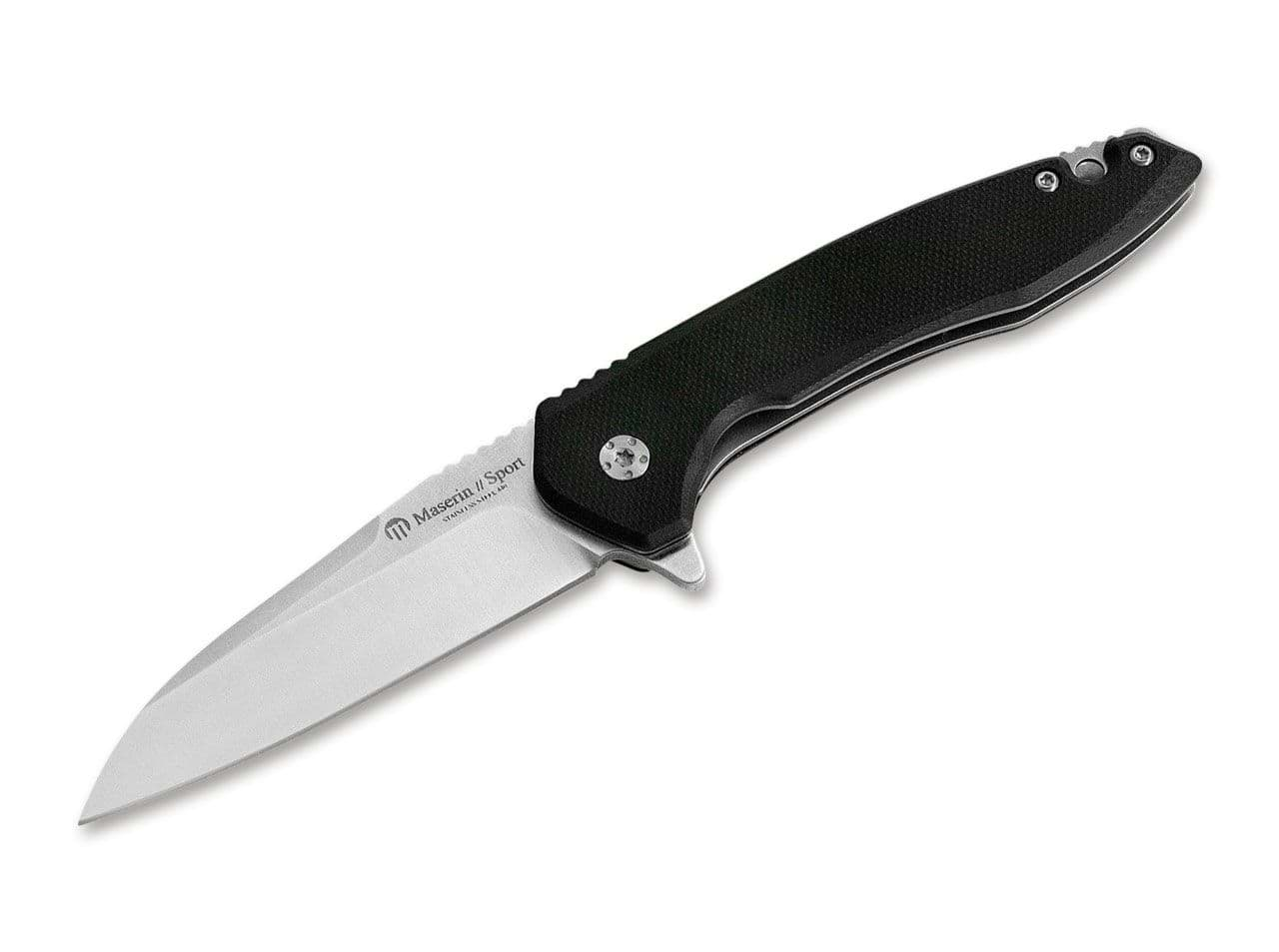 Image de Maserin - Couteau de sport Wharncliffe G10 Noir