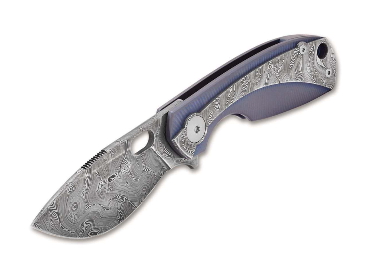 Image de Viper - Lille Damasteel Bleu