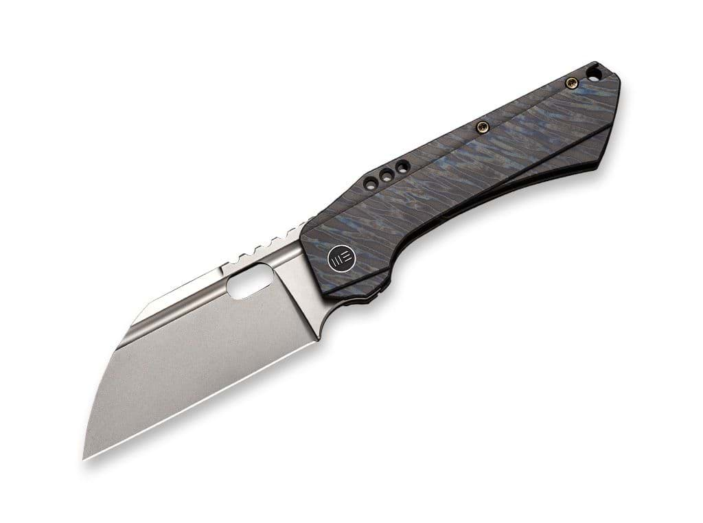 Image de WE Knife - Roxi 3 Titanium Tiger Stripe Flame