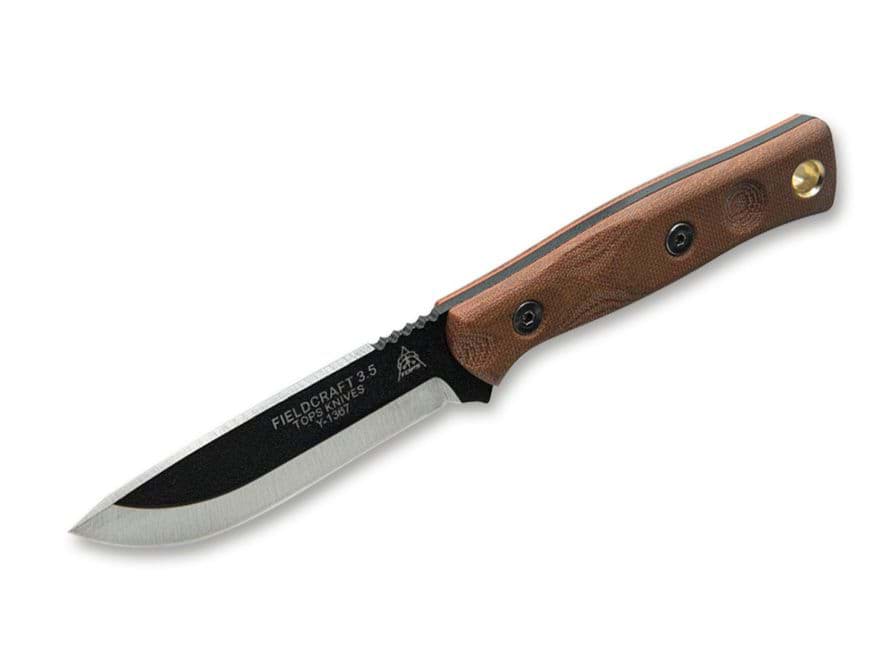 Picture of TOPS Knives - B.O.B. Fieldcraft 3.5 90 Degree Spine