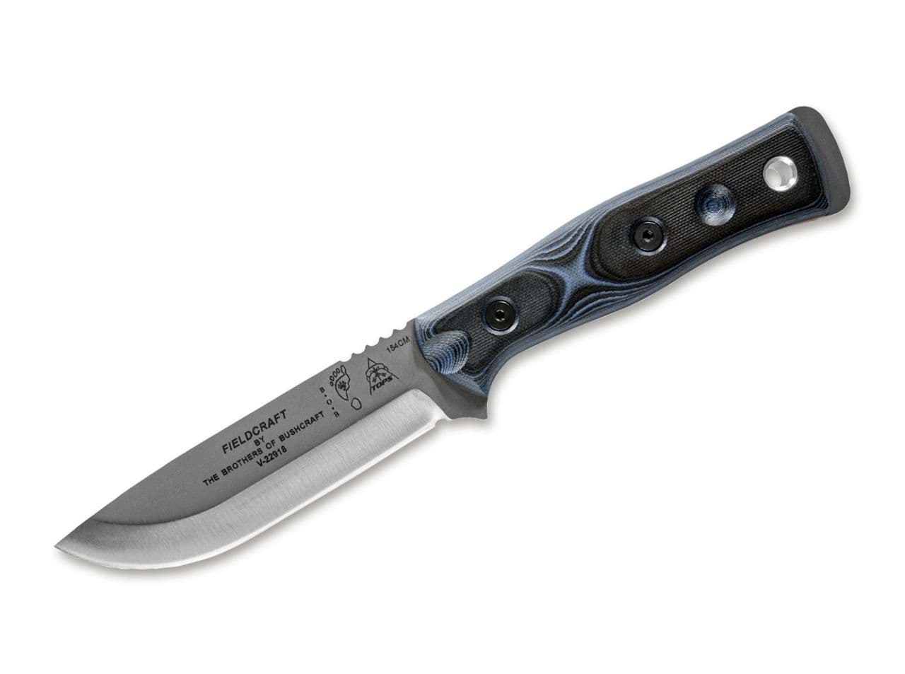 Bild von TOPS Knives - B.O.B. Fieldcraft Blue G10