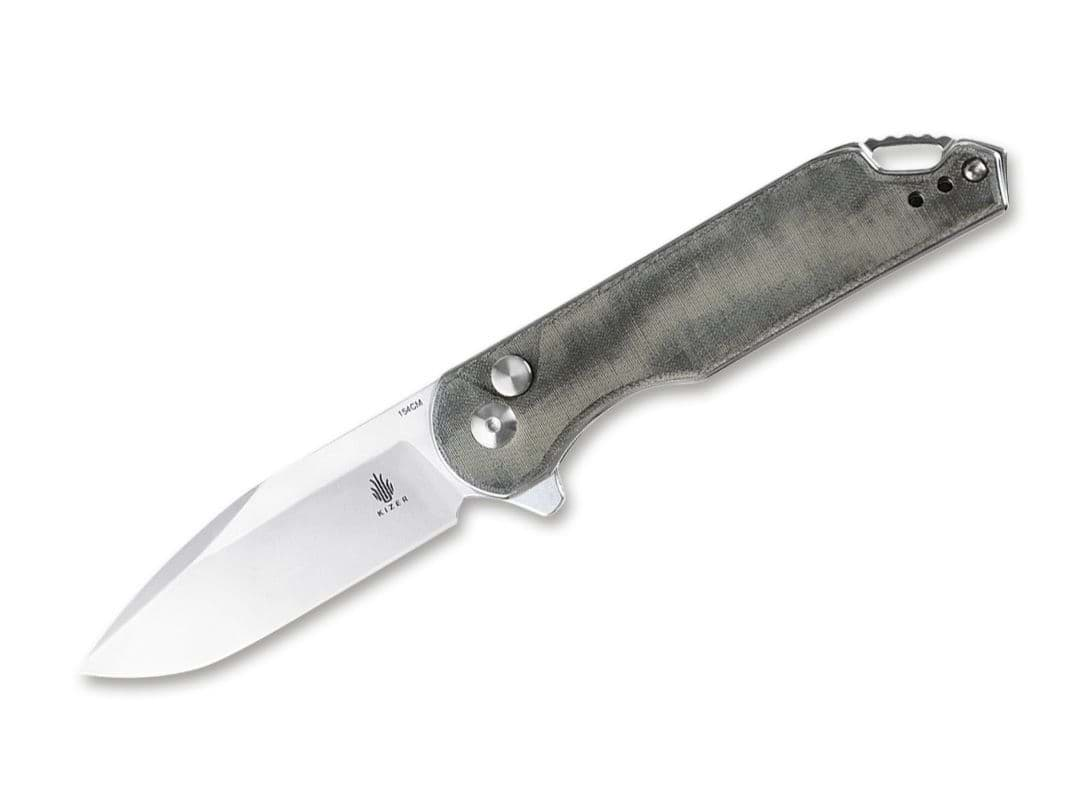 Picture of Kizer - Assassin Micarta Grey