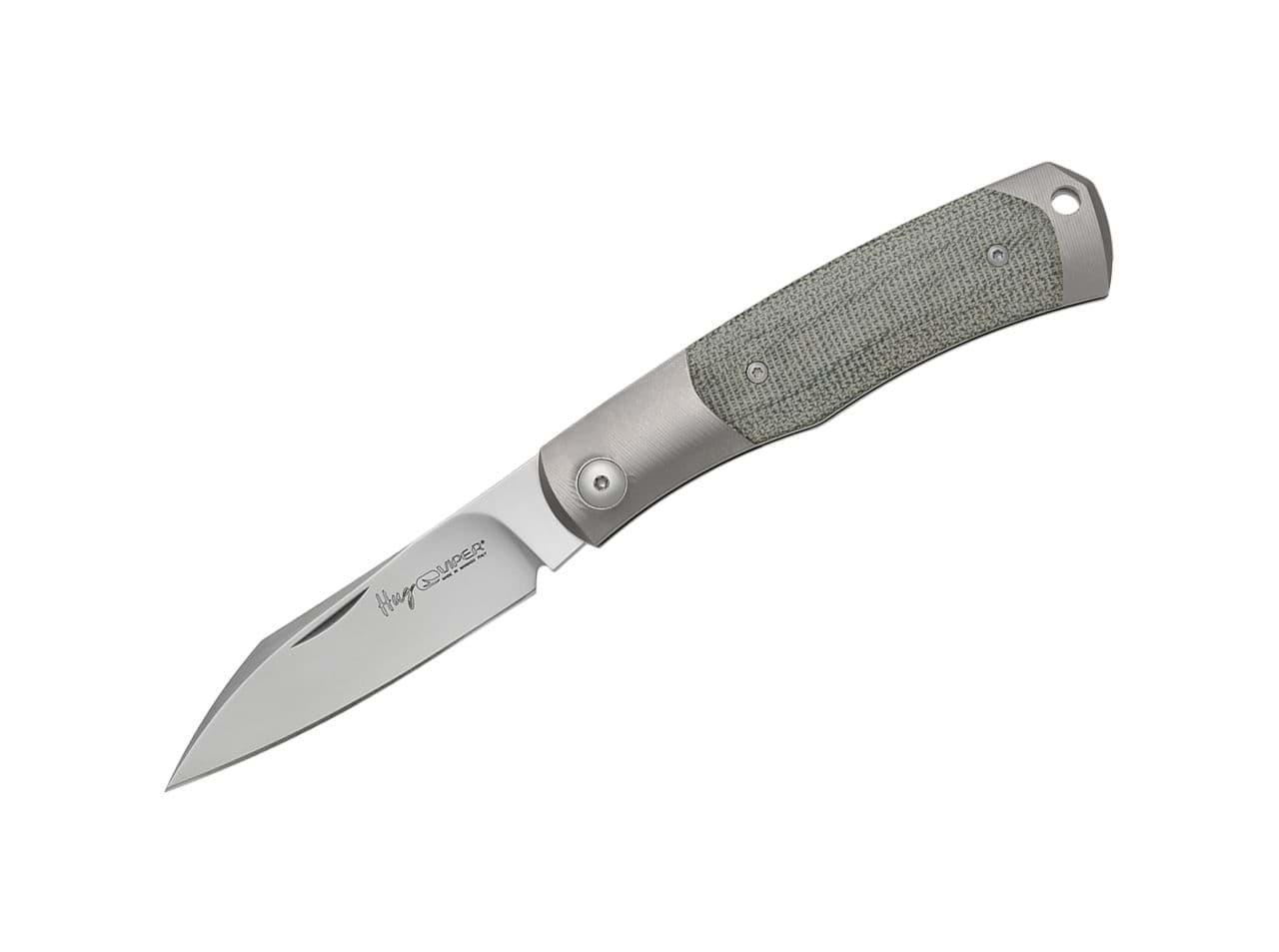 Bild von Viper - Hug II Titanium Micarta Green