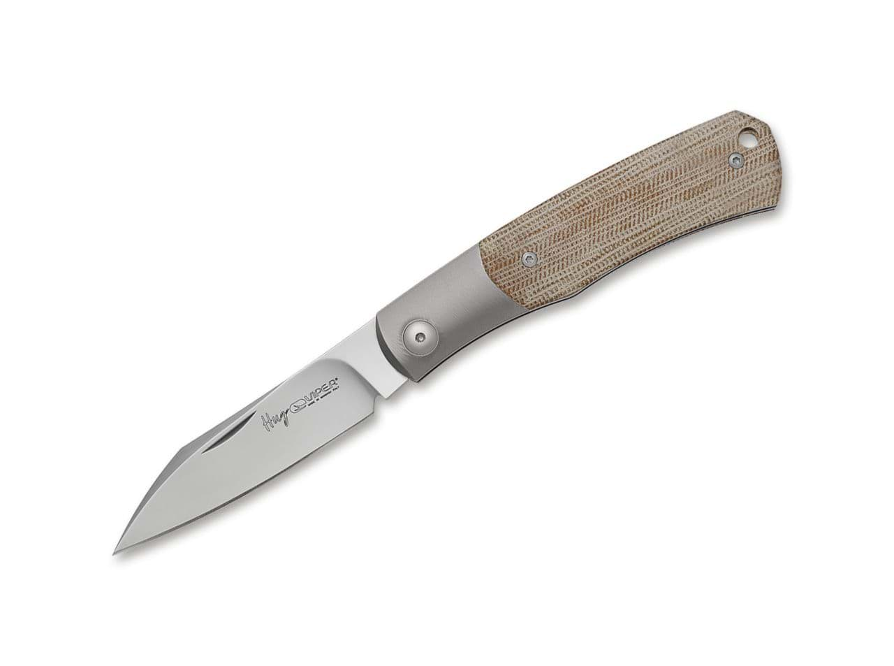 Bild von Viper - Hug Titanium Micarta Brown