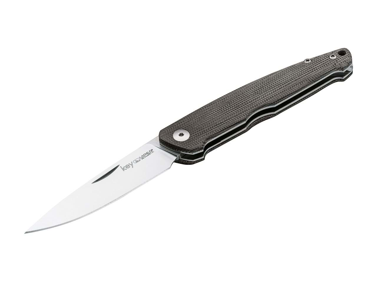 Bild von Viper - Key Green Canvas Micarta