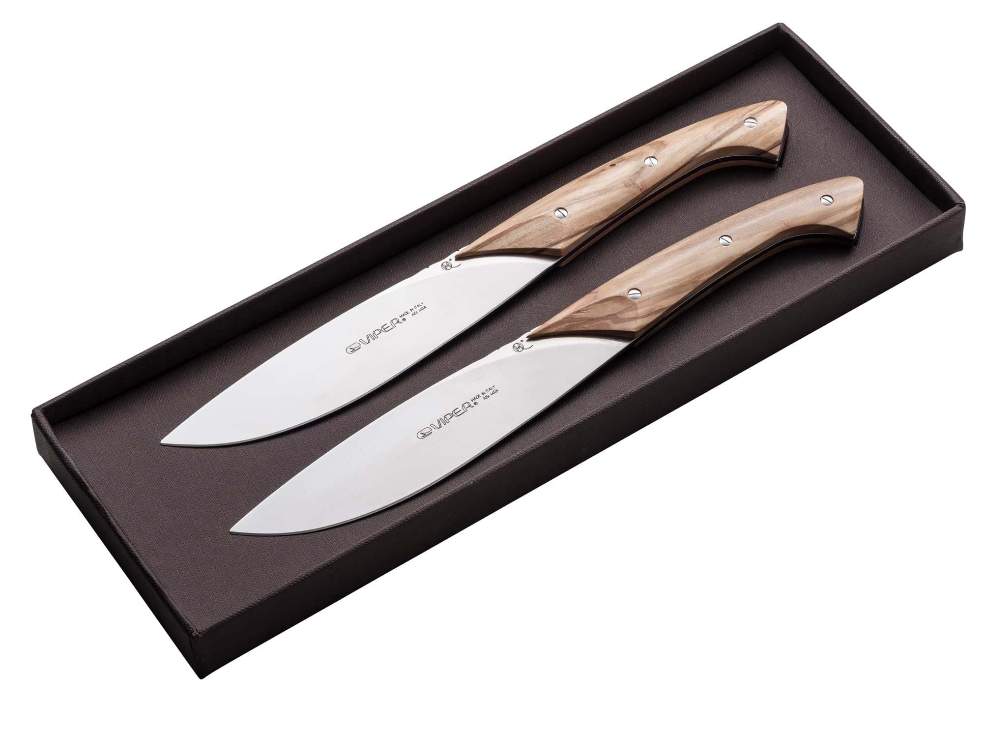 Immagine di Viper - Set di coltelli da bistecca Fiorentina Olive