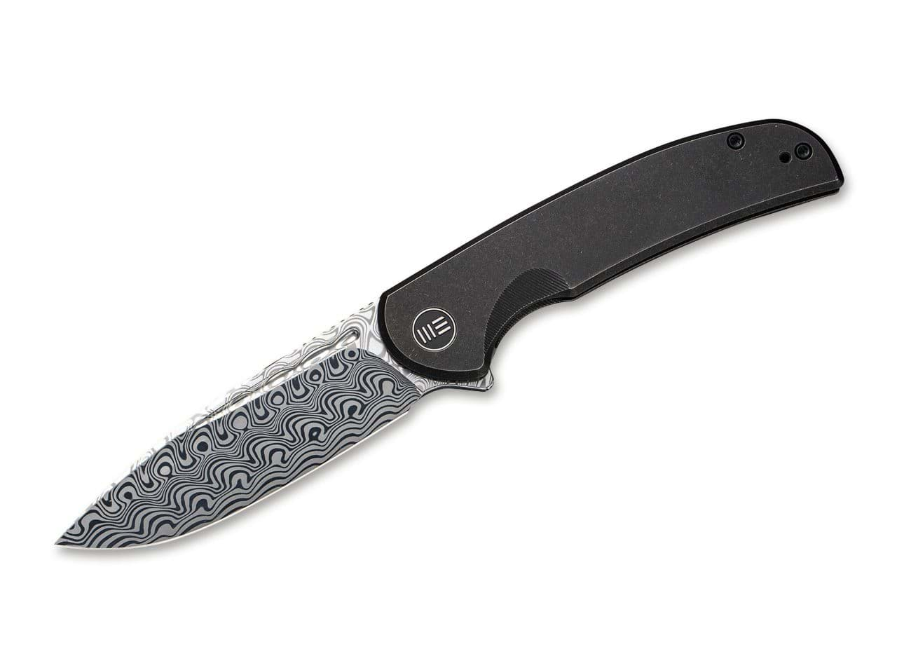 Picture of WE Knife - Beacon Damascus Titanium Black