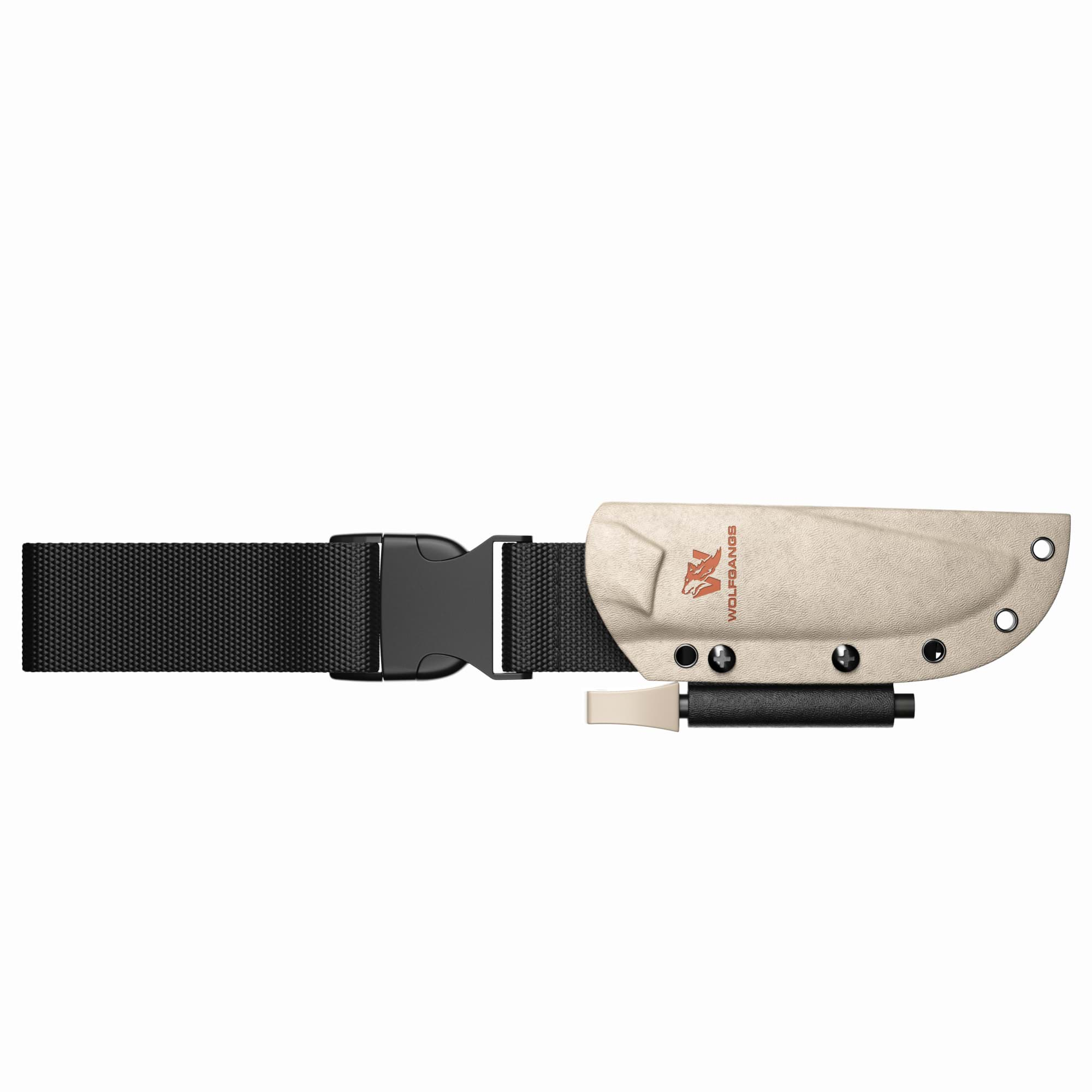 Bild von Odenwolf - AMBULO Kydex-Holster mit Feuerstarter Sand