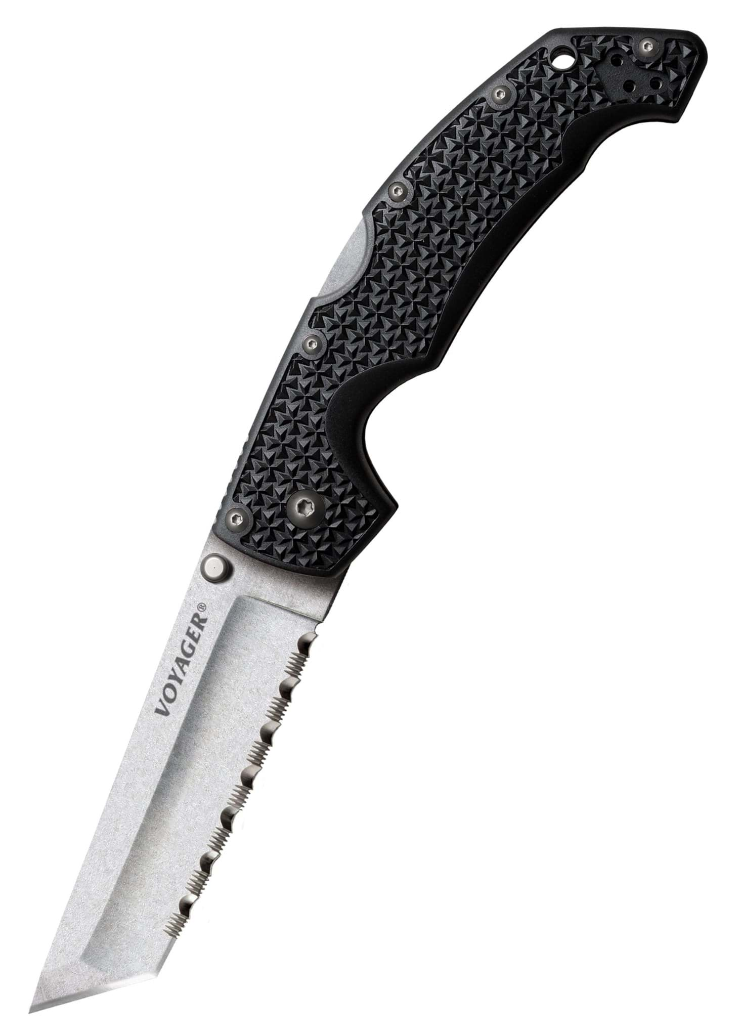 Image de Cold Steel - Voyager Tanto Large AUS-10A à denture ondulée