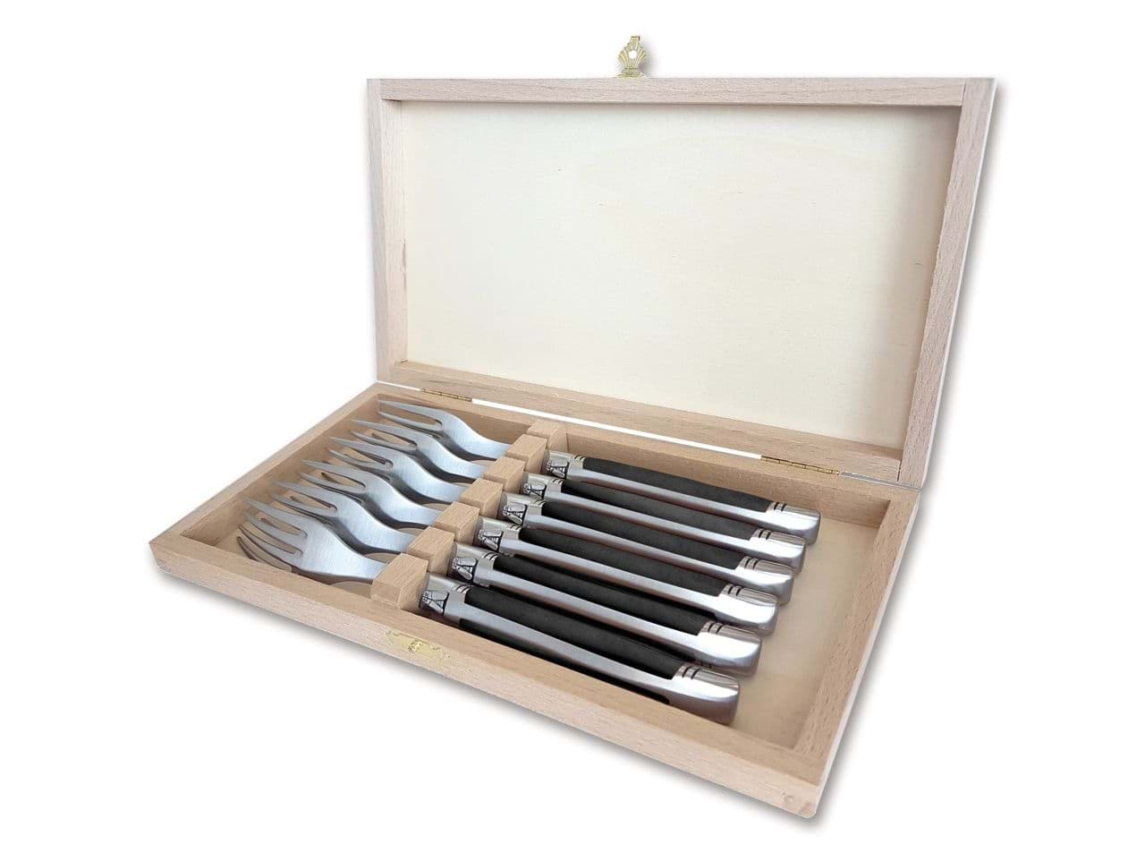 Picture of Goyon-Chazeau - Laguiole Steak Fork Set Paperstone