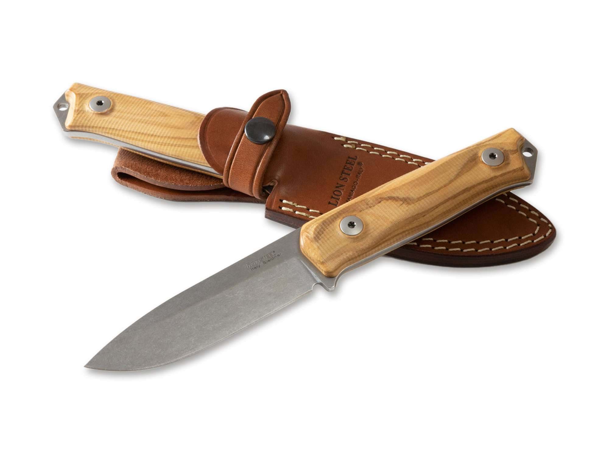 Picture of LionSteel - B41 Bushcraft Olive Wood