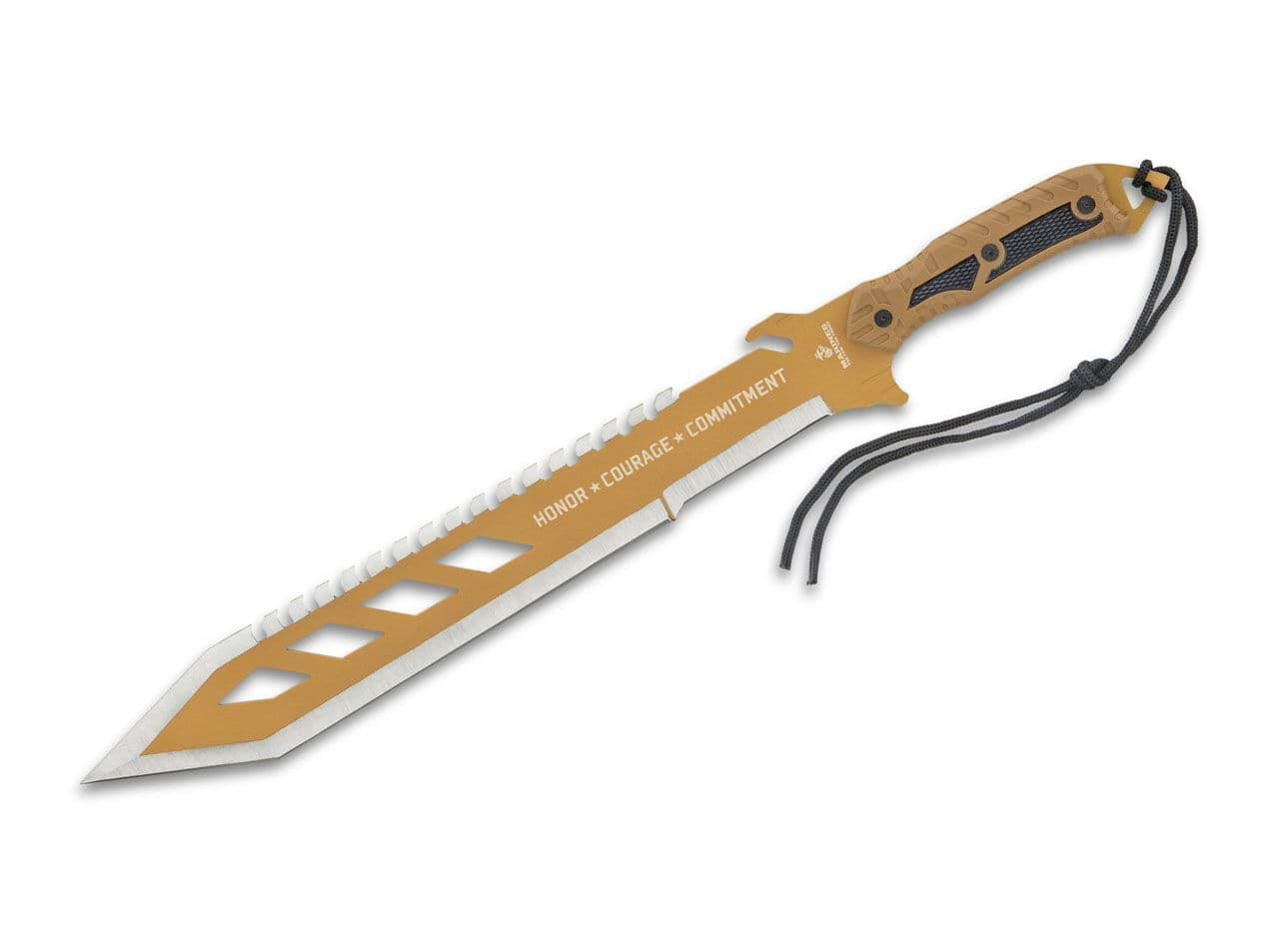 Image de United Cutlery - USMC Desert Ops Sawback Machette