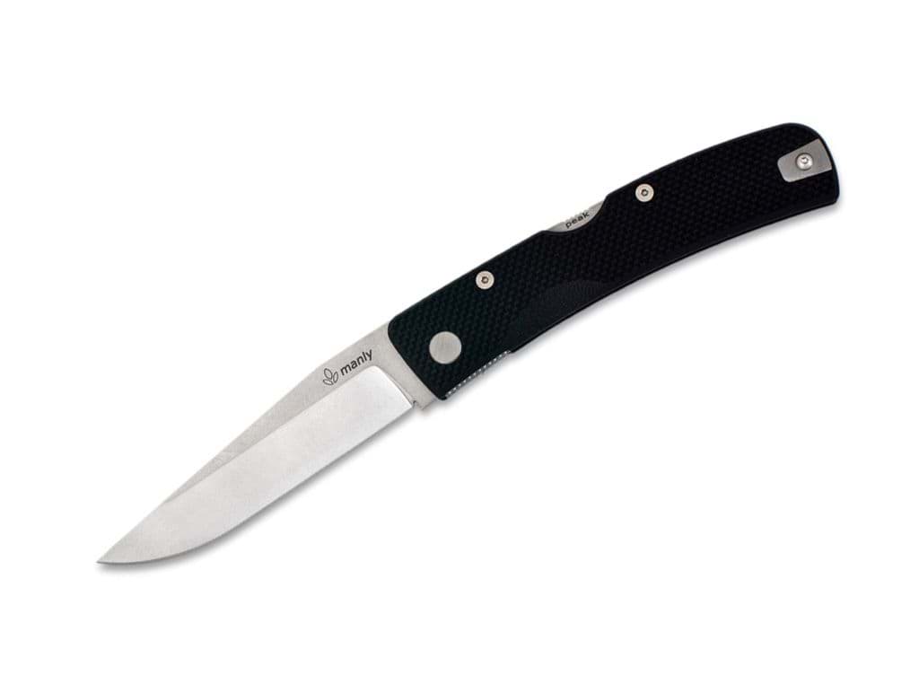 Bild von Manly - Peak CPM-S-90V Black Two Hand
