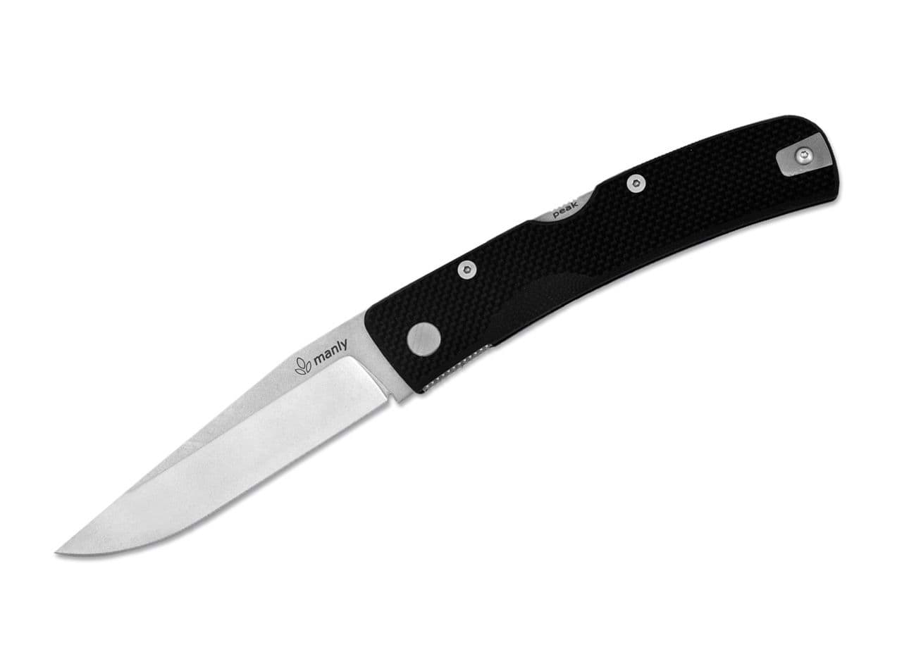 Image de Manly - Peak D2 Black Two Hand