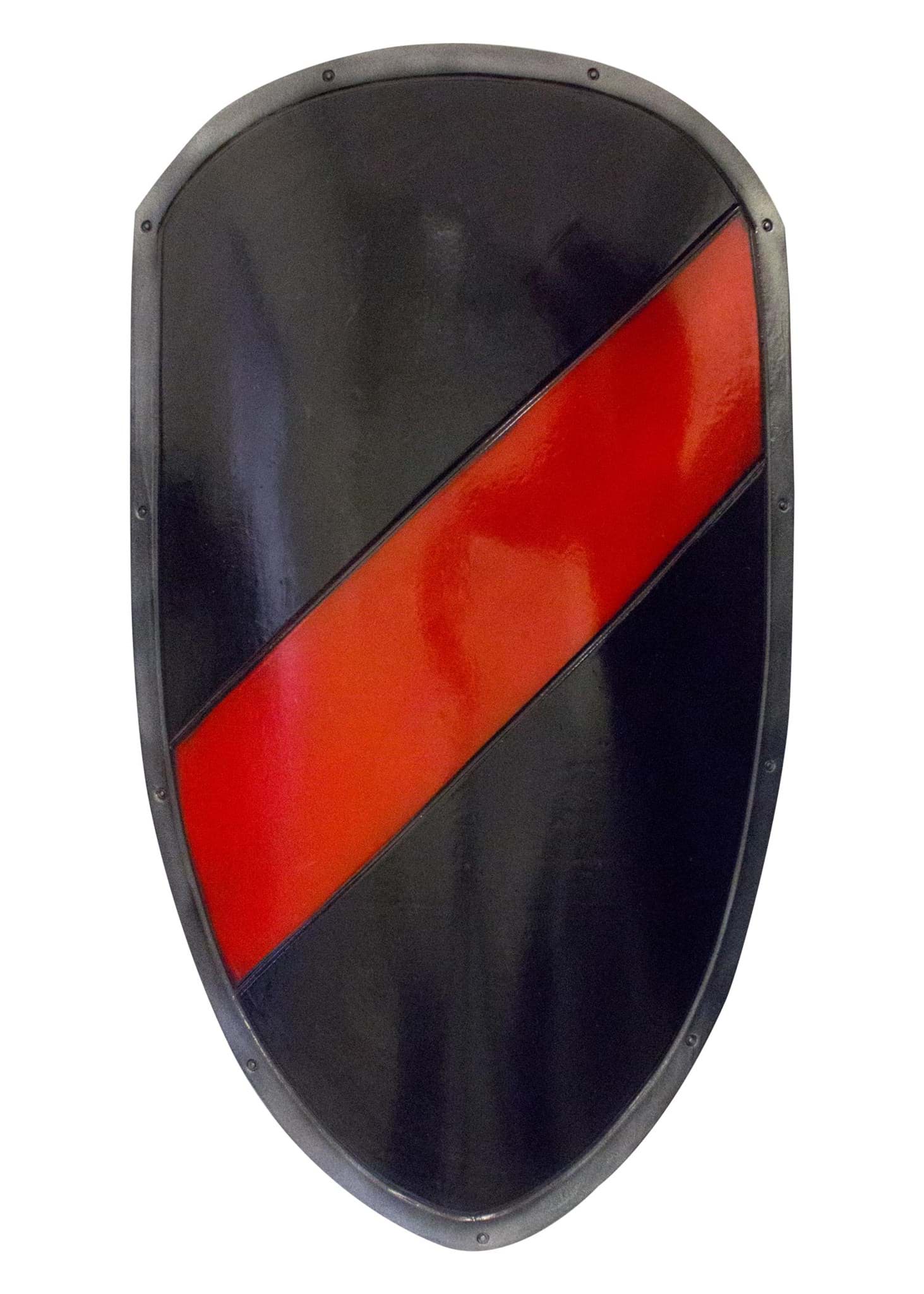 Picture of Epic Armory - LARP RFB Large Shield in Black-Red