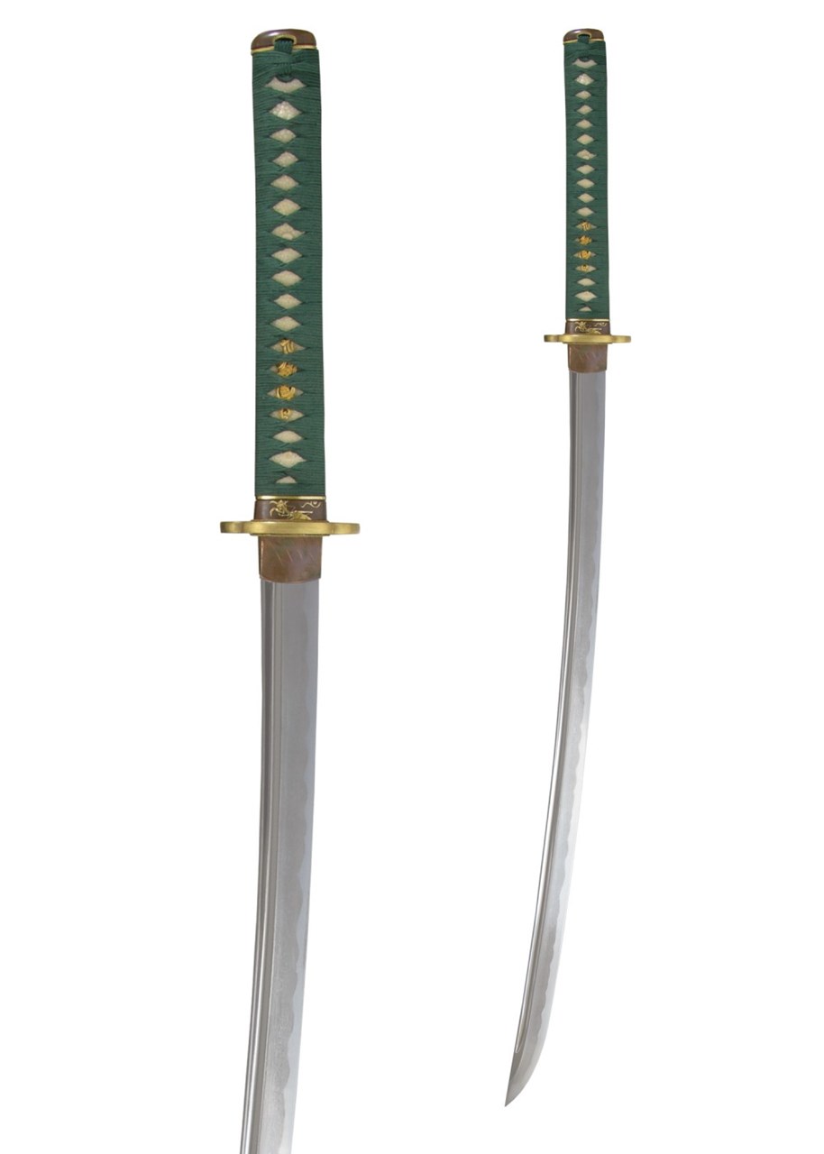 Battle Merchant Tischständer mit Drachen für 2 Samuraischwerter Schwertständer 