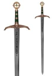 Image de Marto - Épée Robin Hood Or avec gravure décorative
