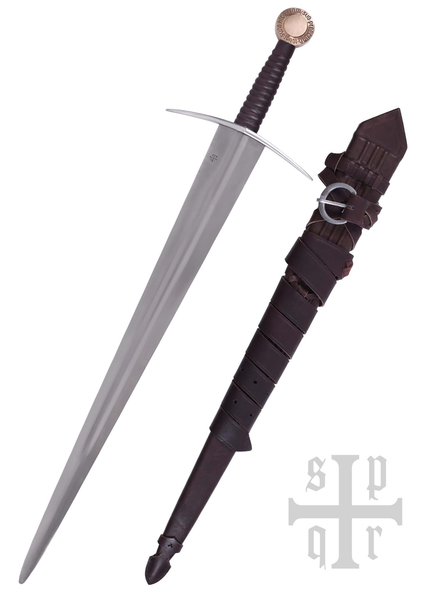 Image de SPQR - Épée à une main Oakeshott XIV avec pommeau en cuivre pour combat d'exhibition SK-B