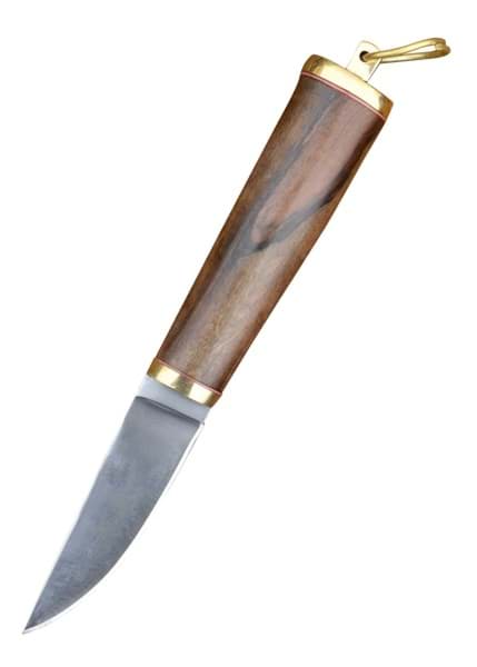Bild von Battle Merchant - Wikinger-Messer mit Walnussgriff 21 cm
