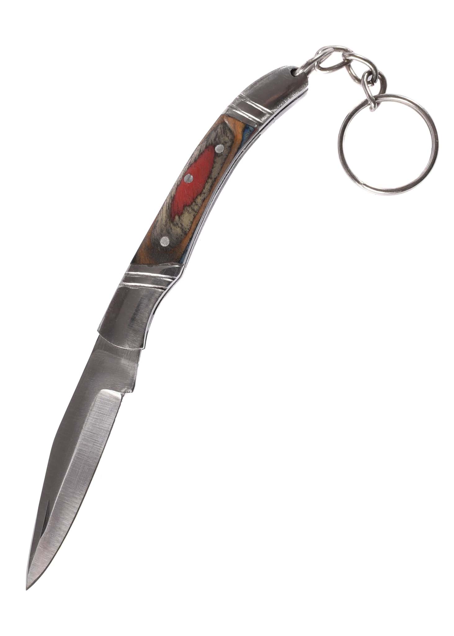 Image de Battle Merchant - Couteau de poche avec porte-clés