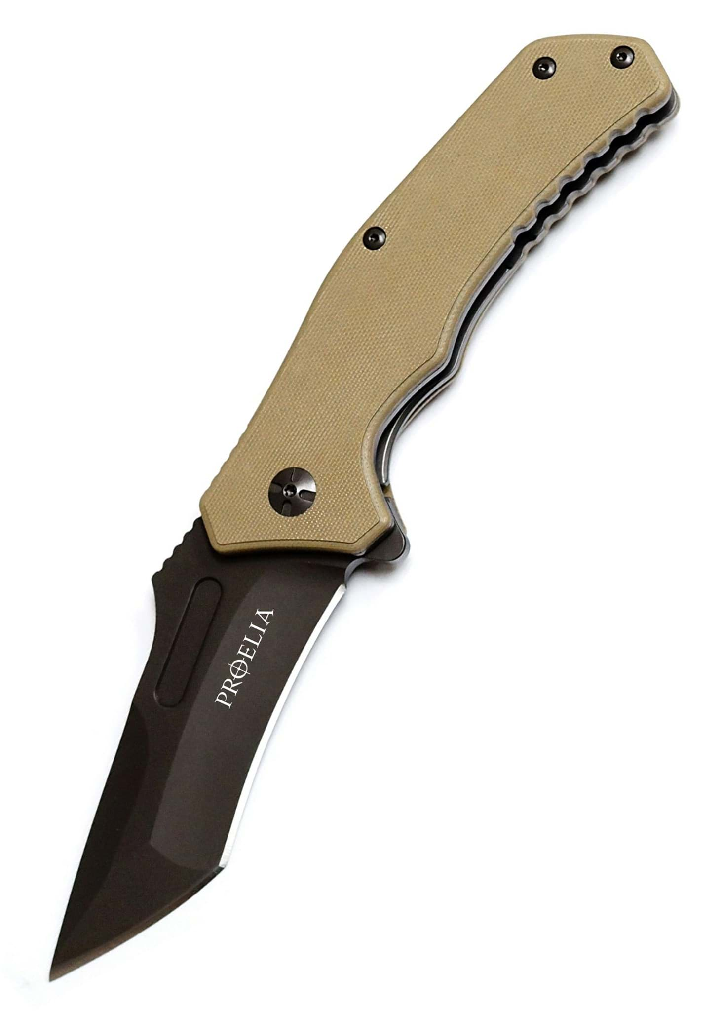 Picture of Defcon - Proelia Modified Tanto Grey Brown