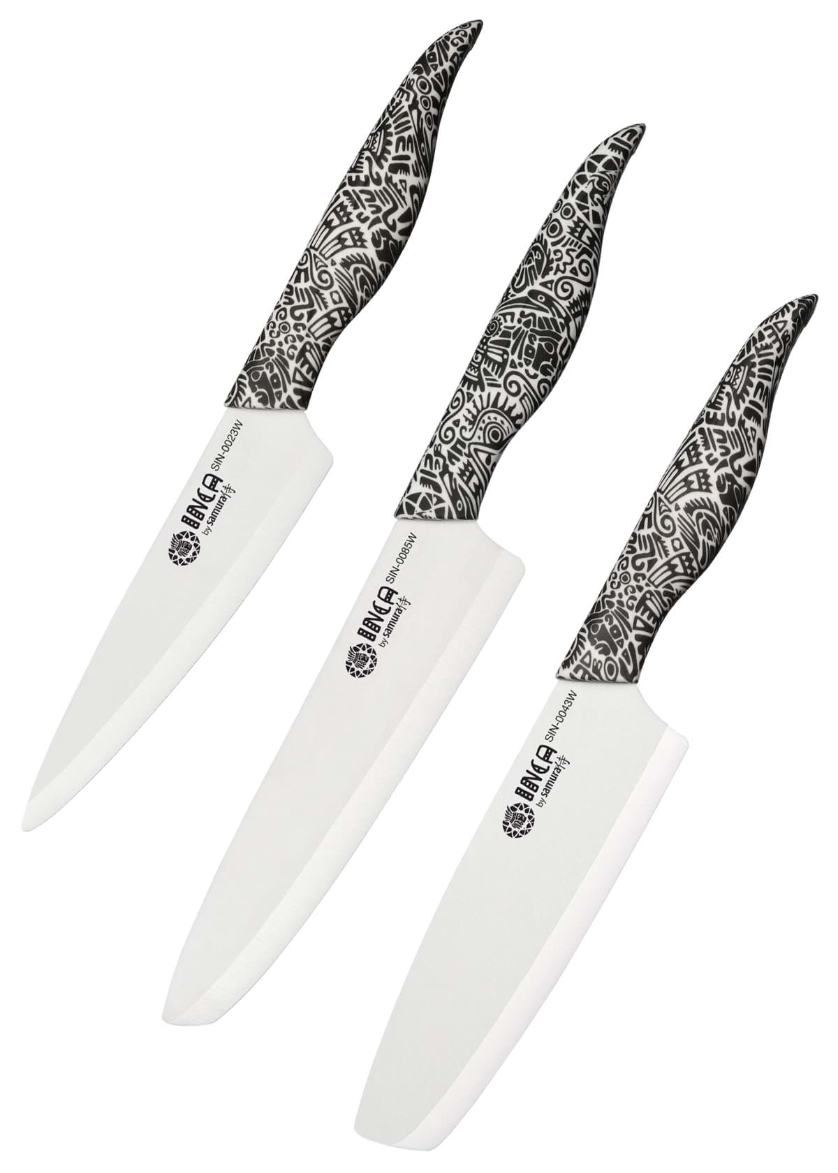 Immagine di Samura - Set INCA di 3 coltelli da cucina in ceramica