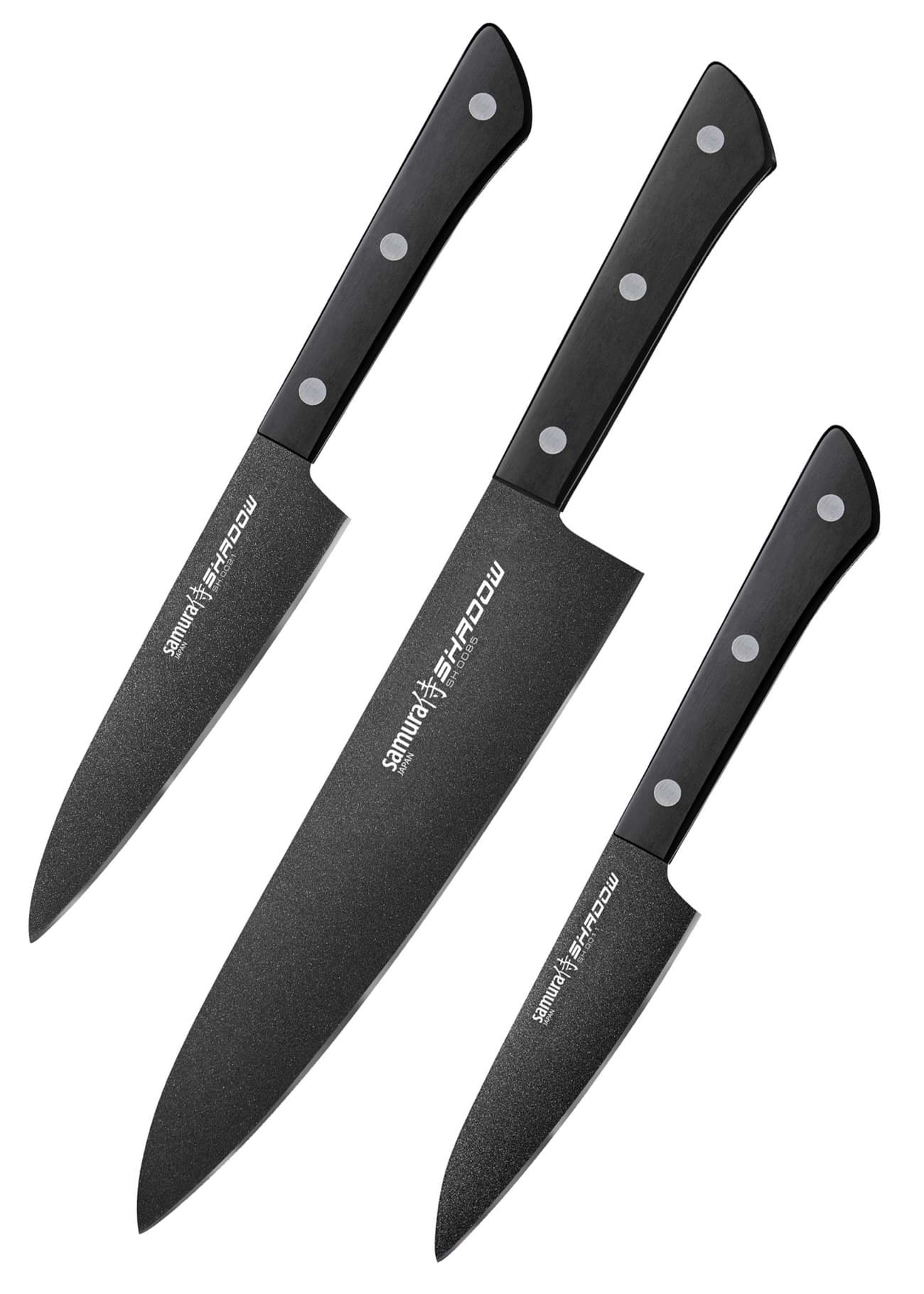 Immagine di Samura - Set di coltelli Shadow da 3 pezzi
