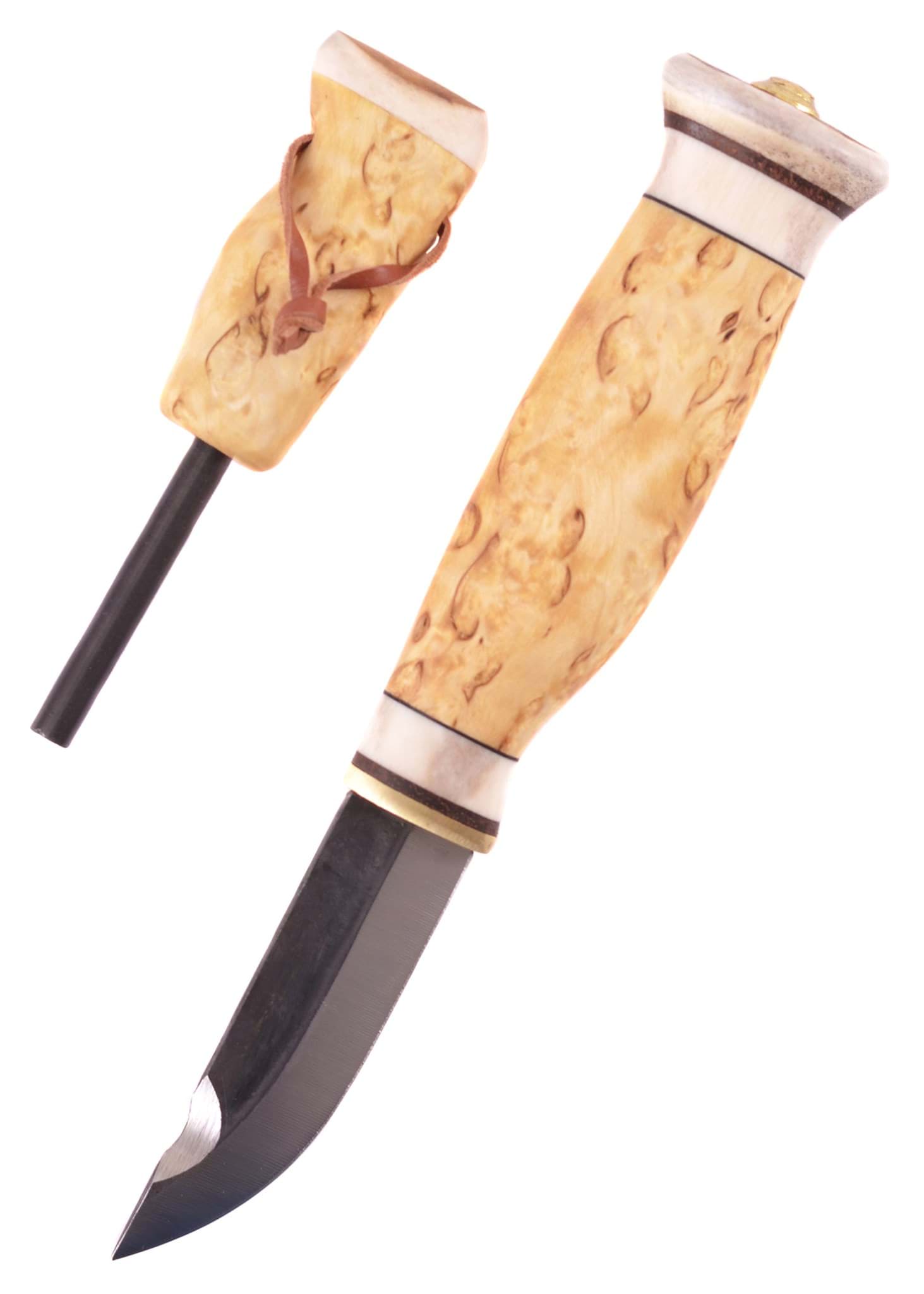 Image de Wood Jewel - Couteau de survie Jätkänpuukko avec allume-feu