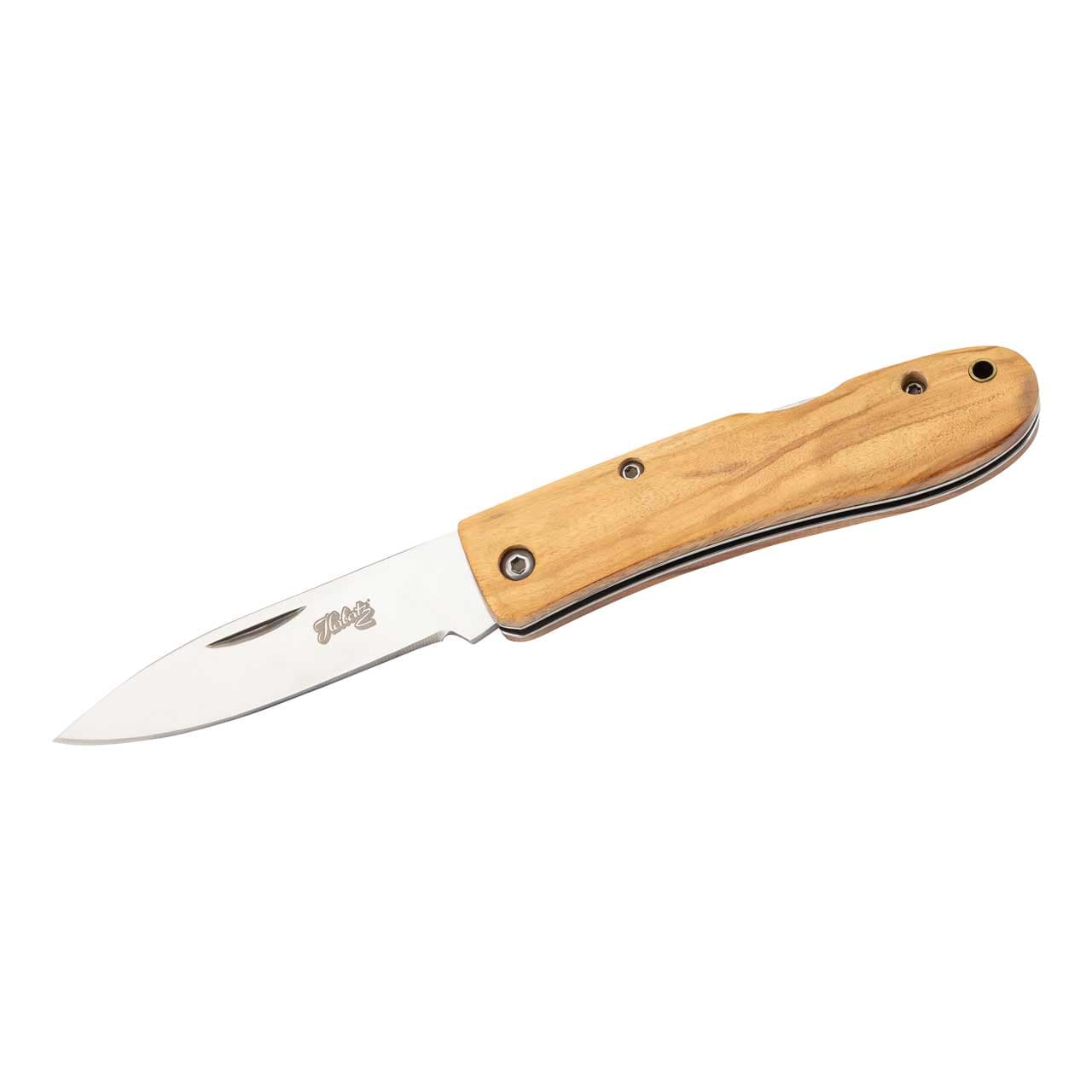 Picture of Herbertz Selektion - Pocket Knife Olive Wood 53006