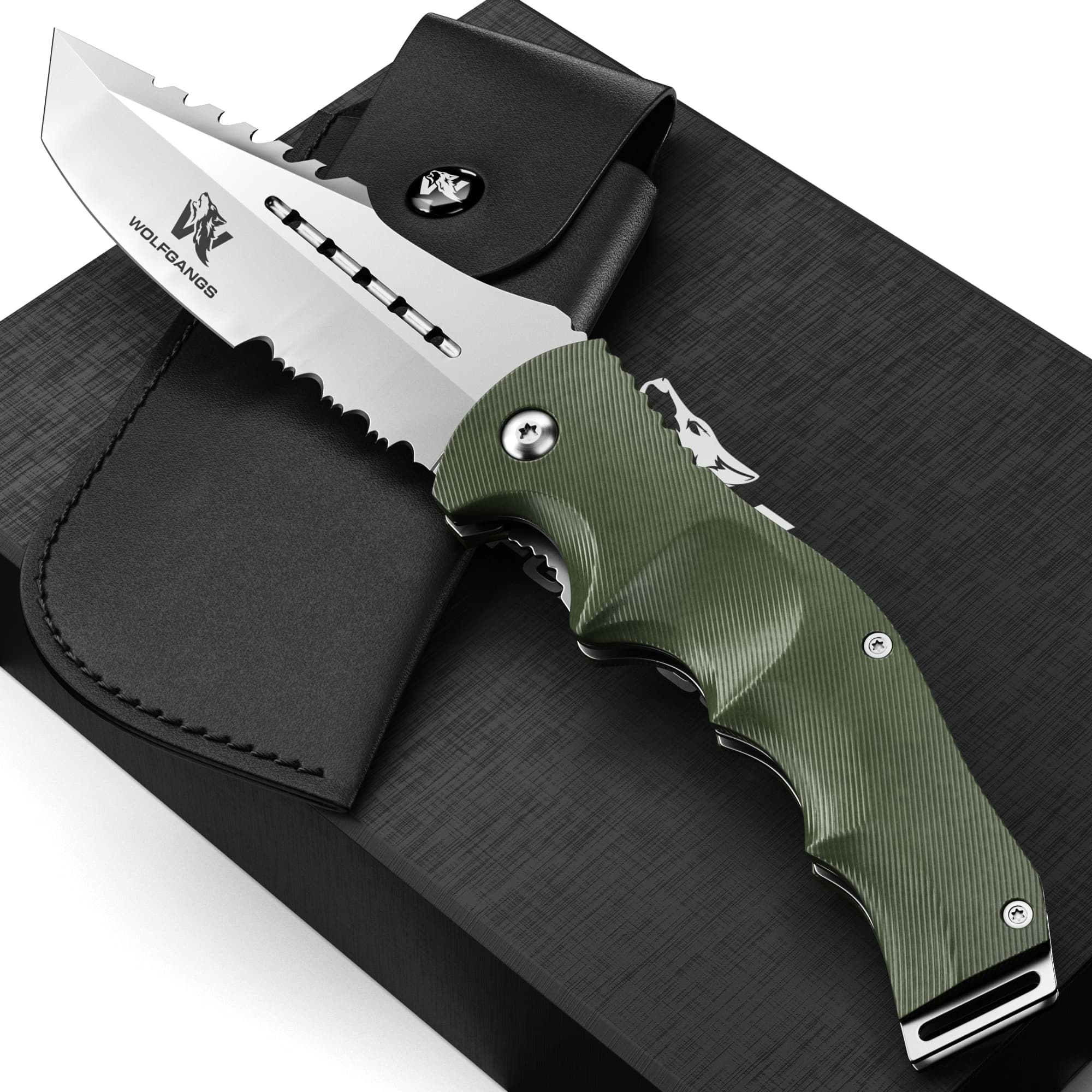 Picture of Odenwolf - UNDIQUE Two-Hand Green Satin