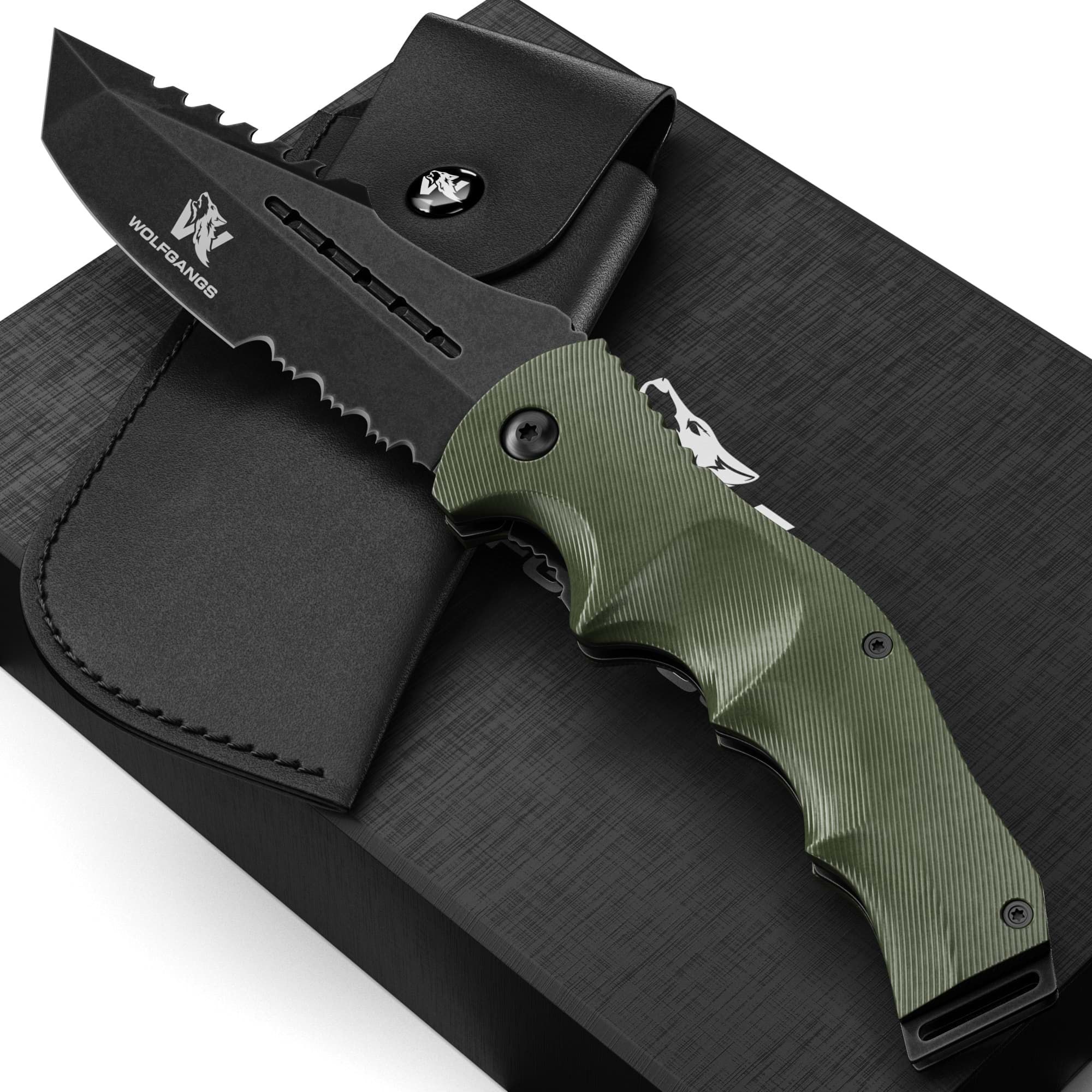 Picture of Odenwolf - UNDIQUE Two-Hand Green Stonewash