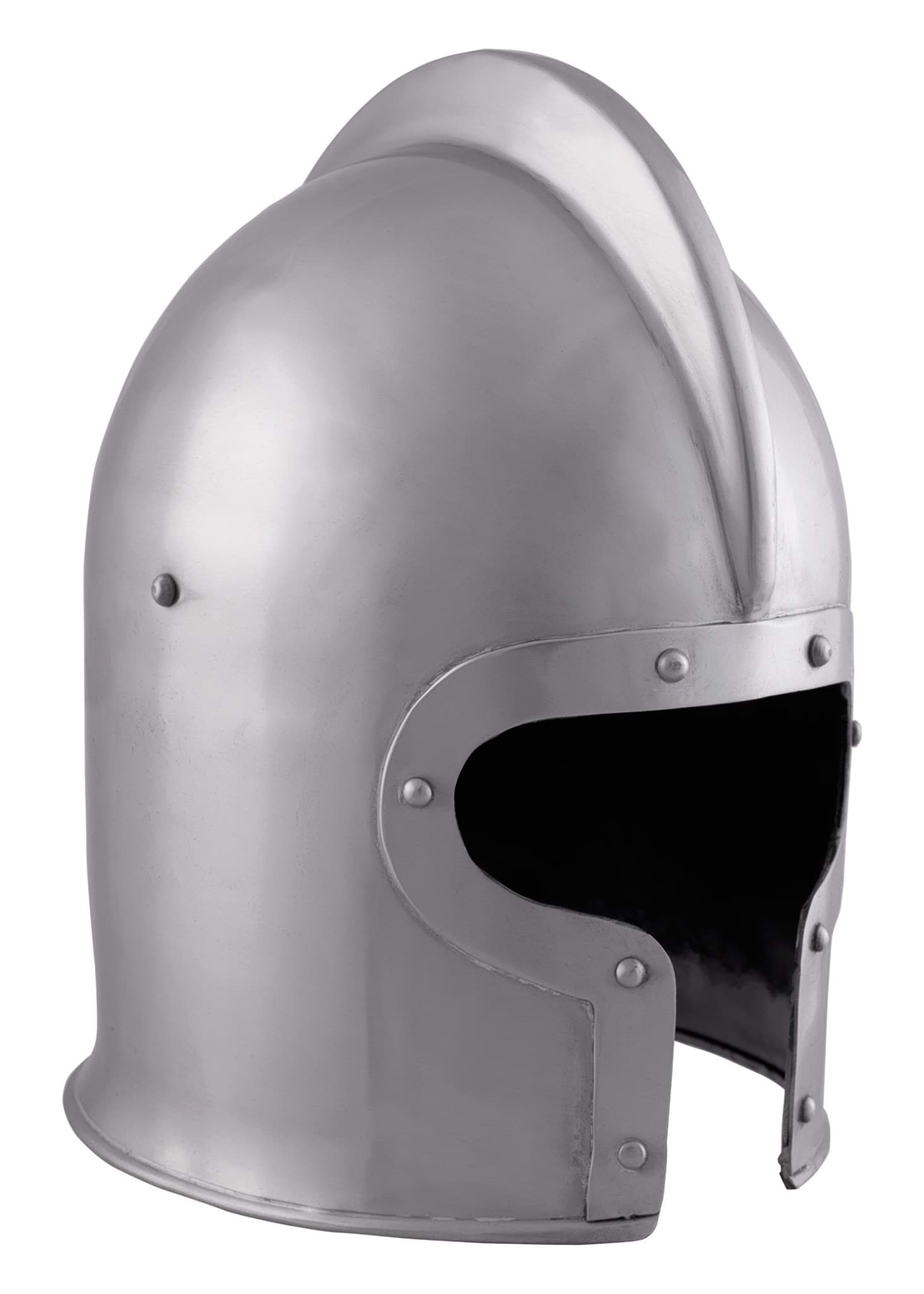 Image de Battle Merchant - Casque barbute en acier de 16 mm