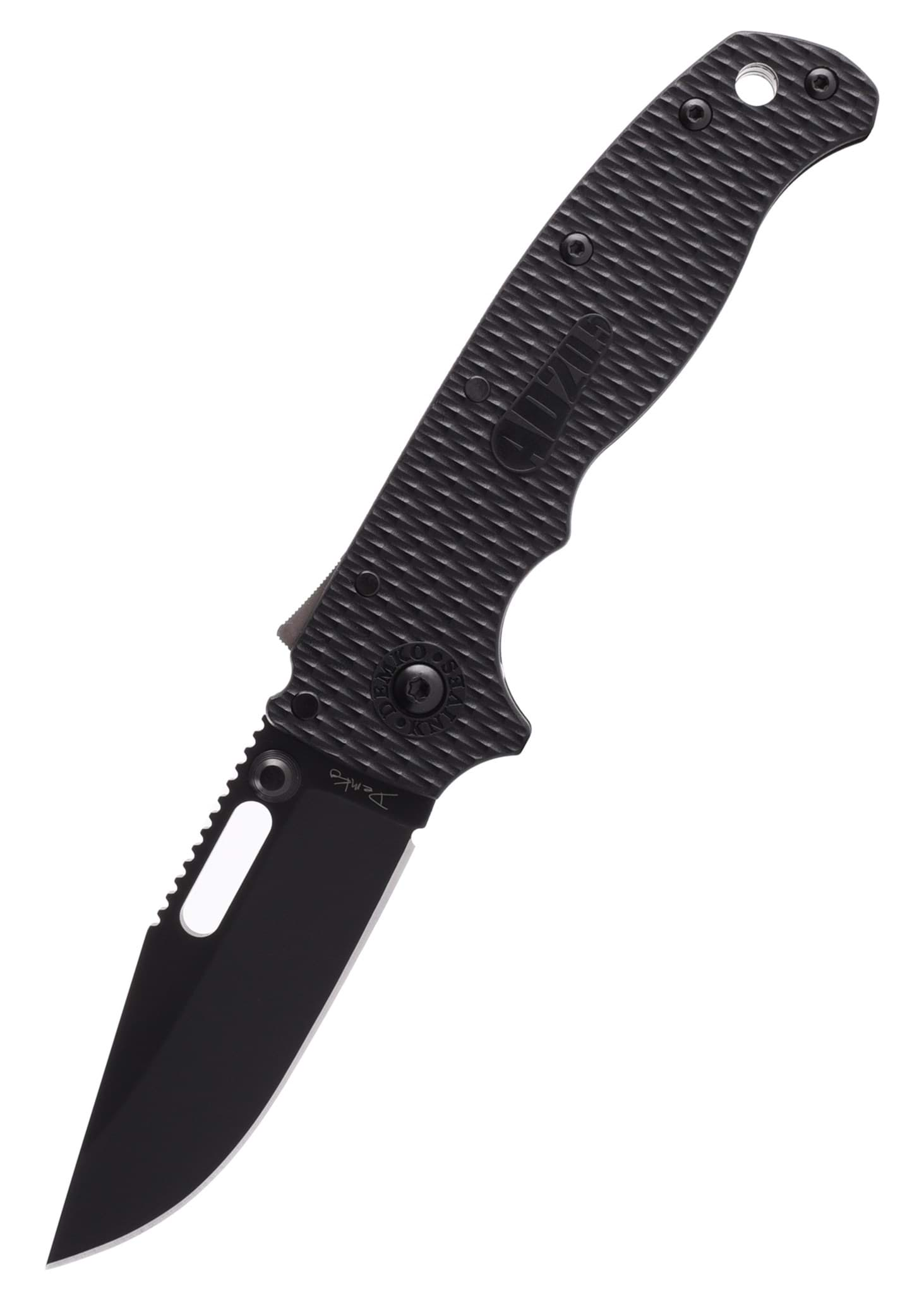 Image de Demko Knives - Demko AD20.5 Clip Point Noir DLC