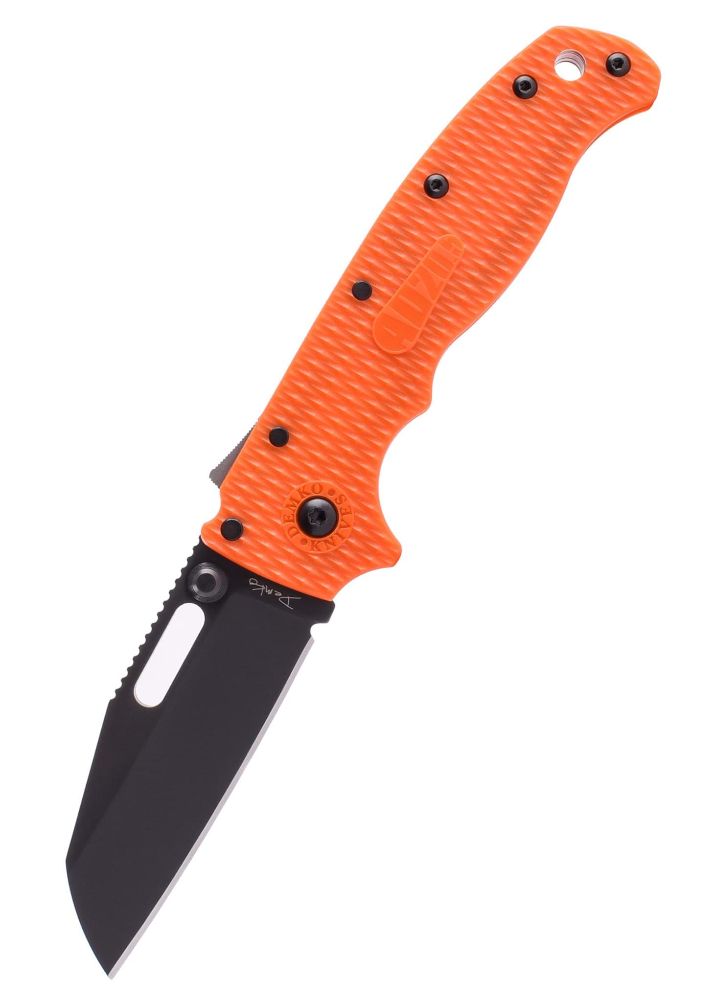 Picture of Demko Knives - Demko AD20.5 Shark Foot Orange DLC