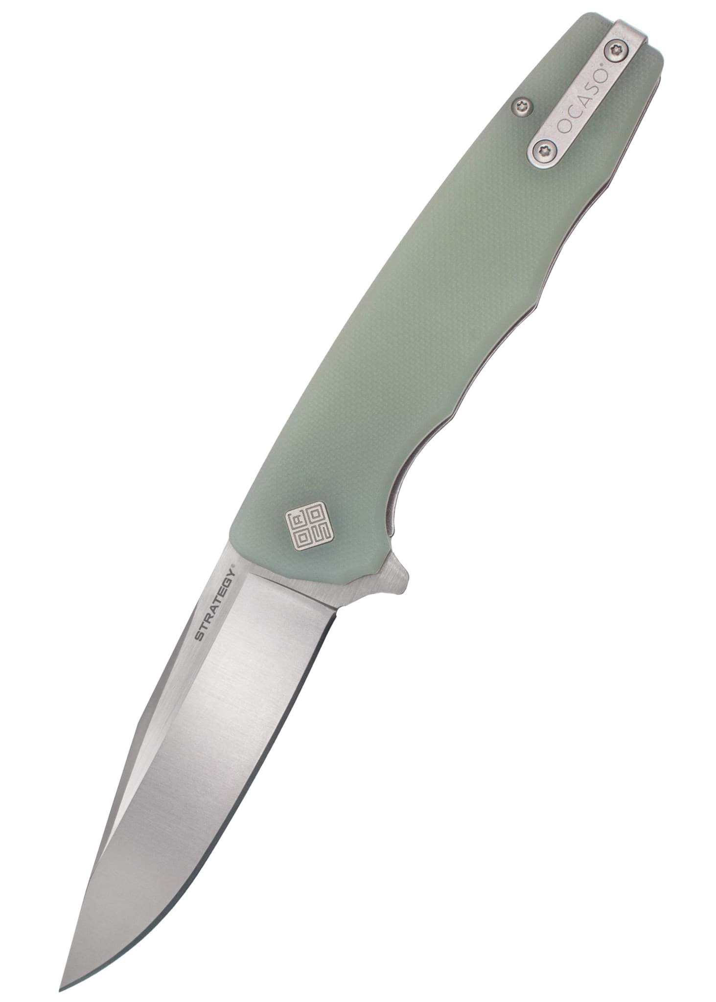 Image de Ocaso Knives - Strategy Jade G10 Satiné