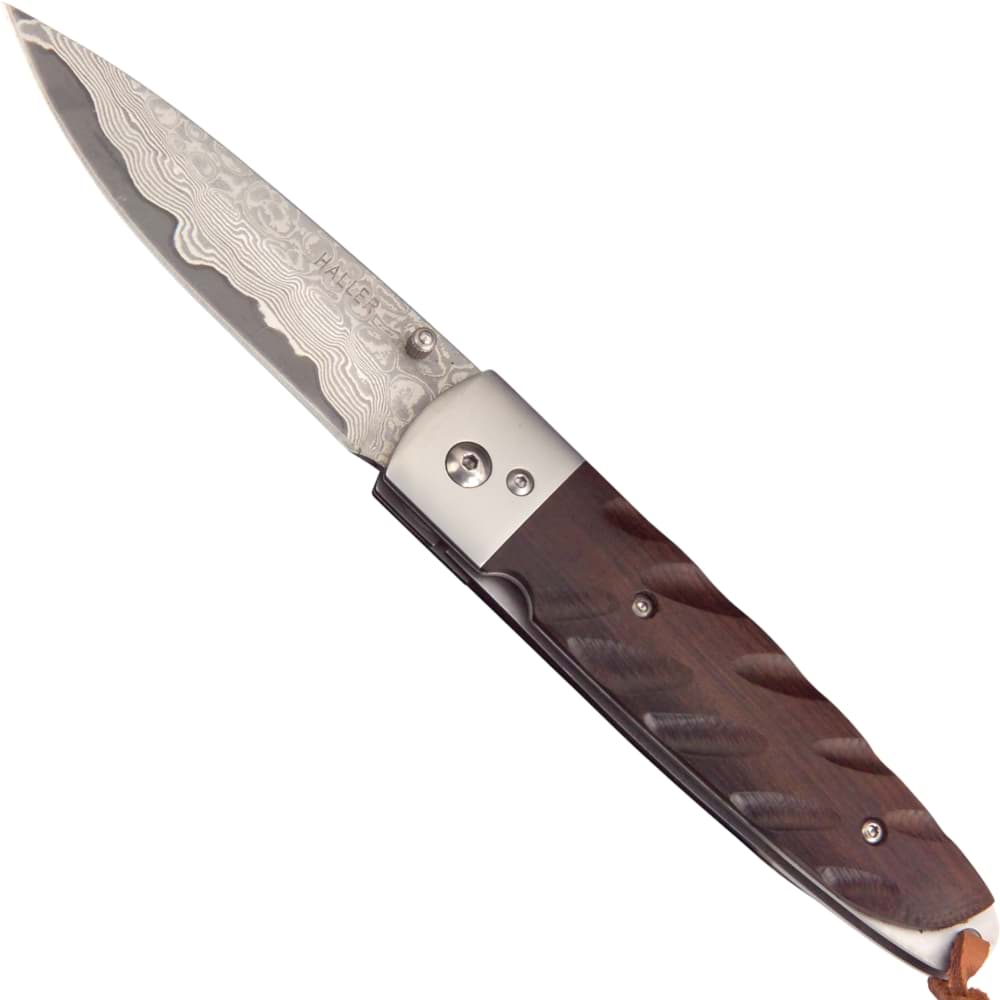 Picture of Haller - Damascus Pocket Knife Sandalwood 83102