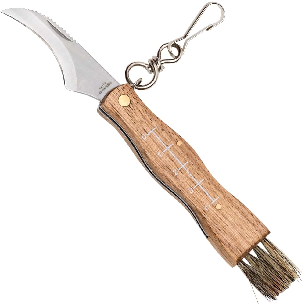 Image de Haller - Couteau à champignons en bois de zèbre