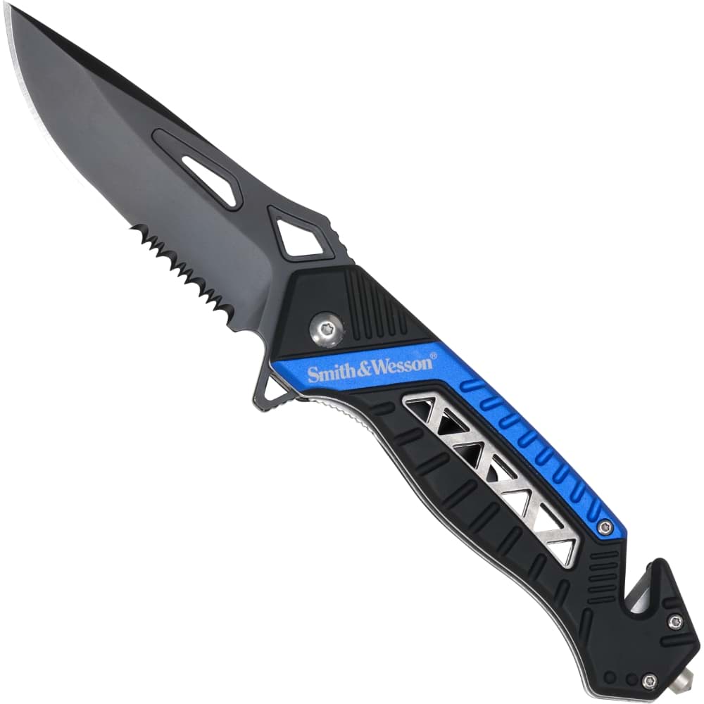 Picture of Smith & Wesson - Rescue Pocket Knife Blue